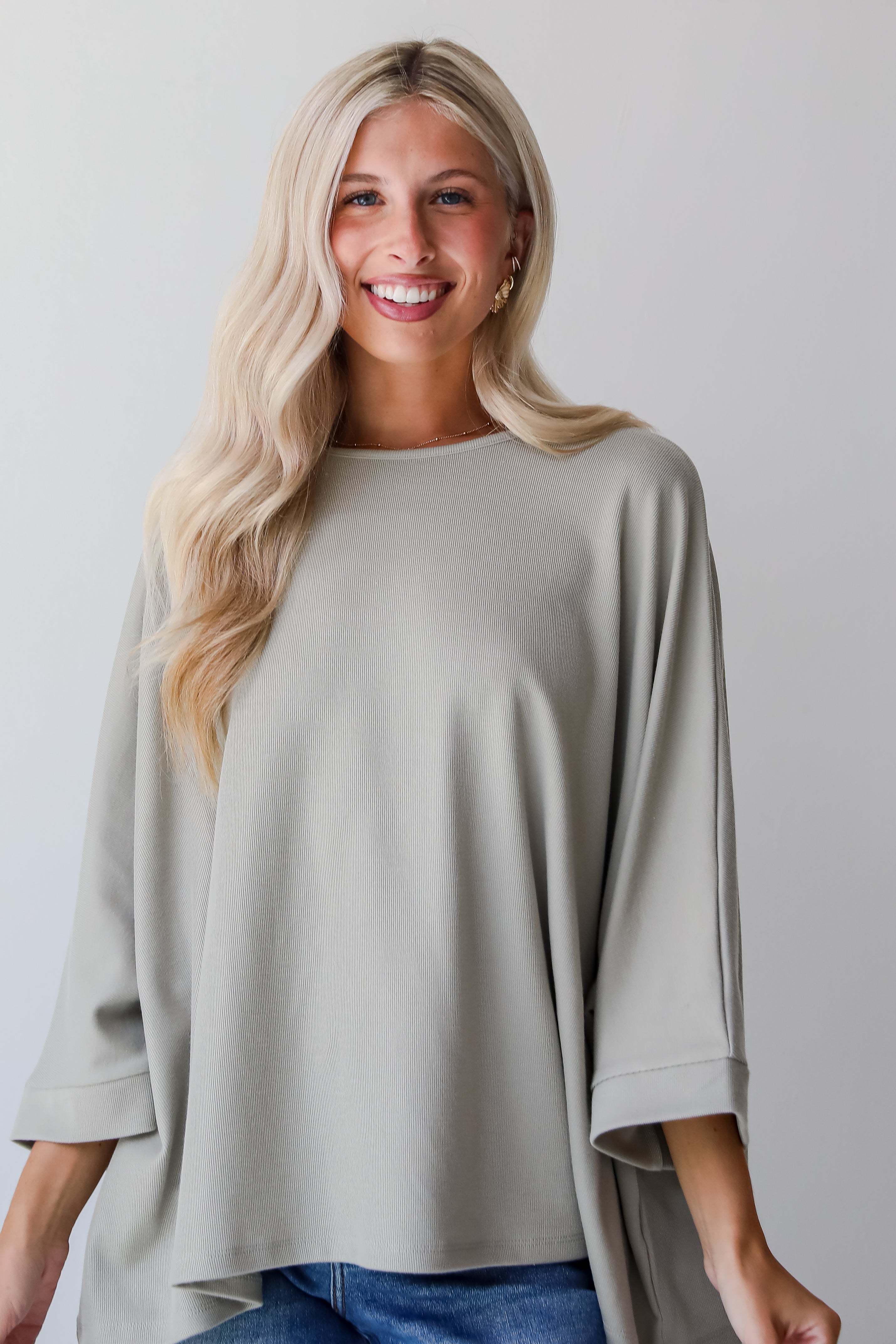 Reagan Oversized Knit Top