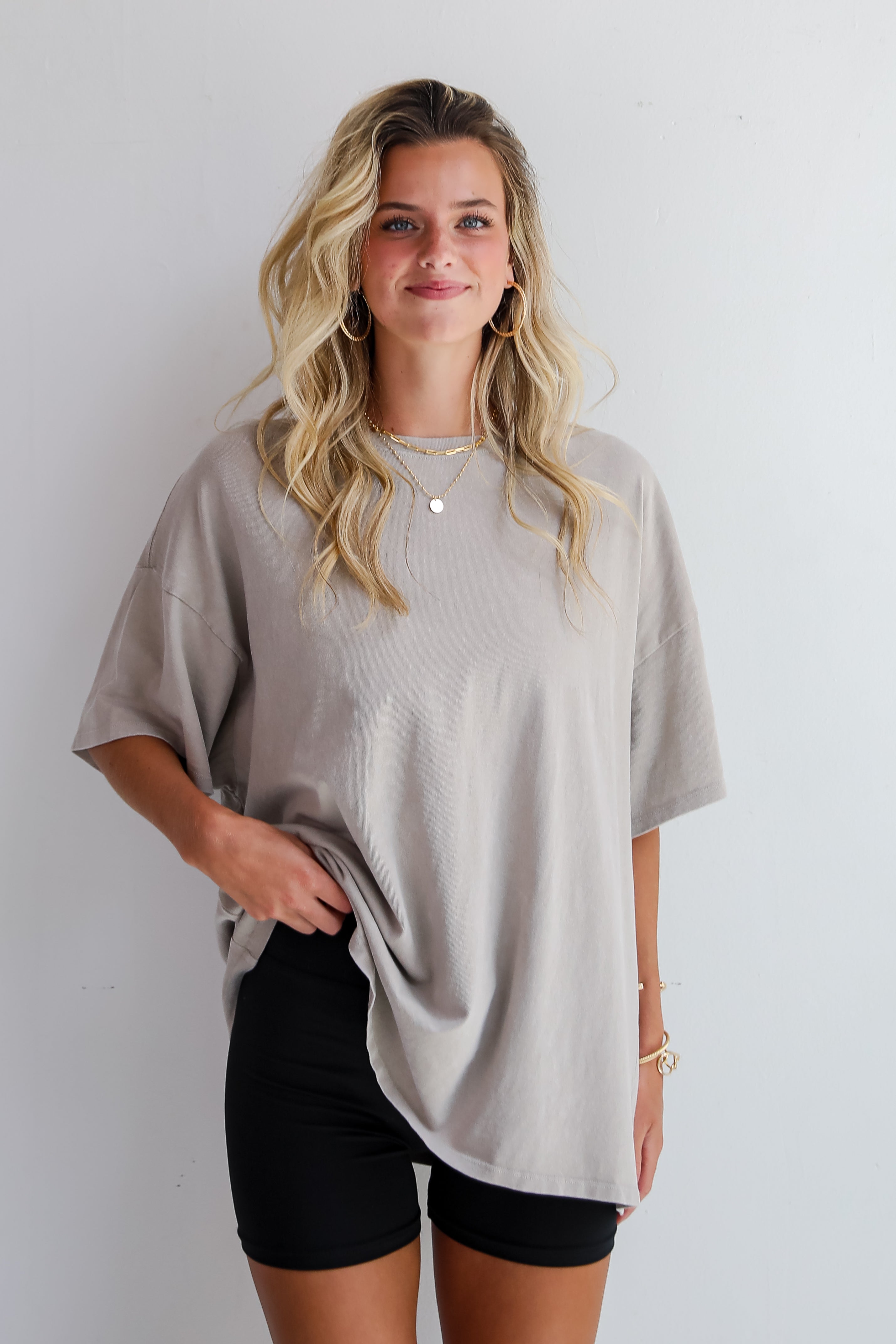 Reagan Oversized Boyfriend Tee