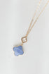 Sarah Gemstone Charm Necklace