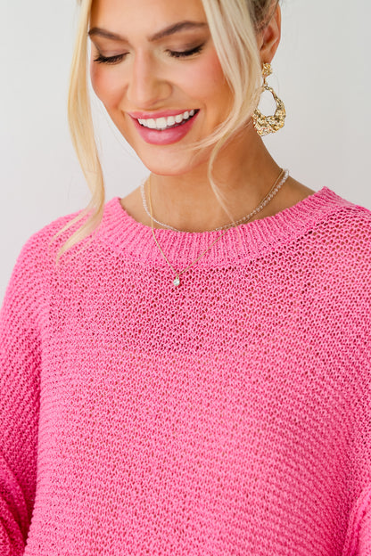 cute pink sweaters