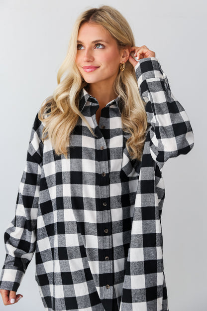 cute oversized flannels