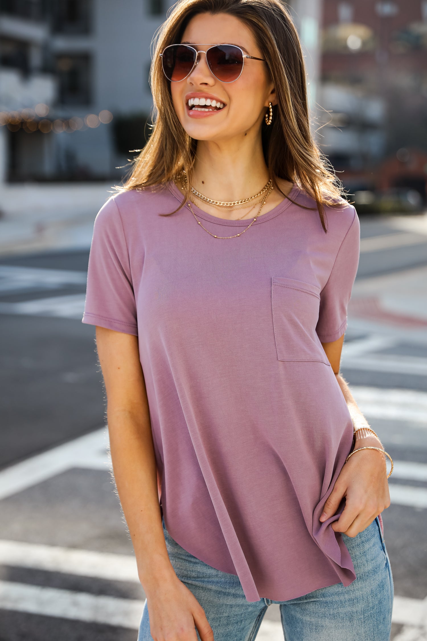 basic tees for women