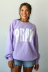 Lavender Pray Sweatshirt