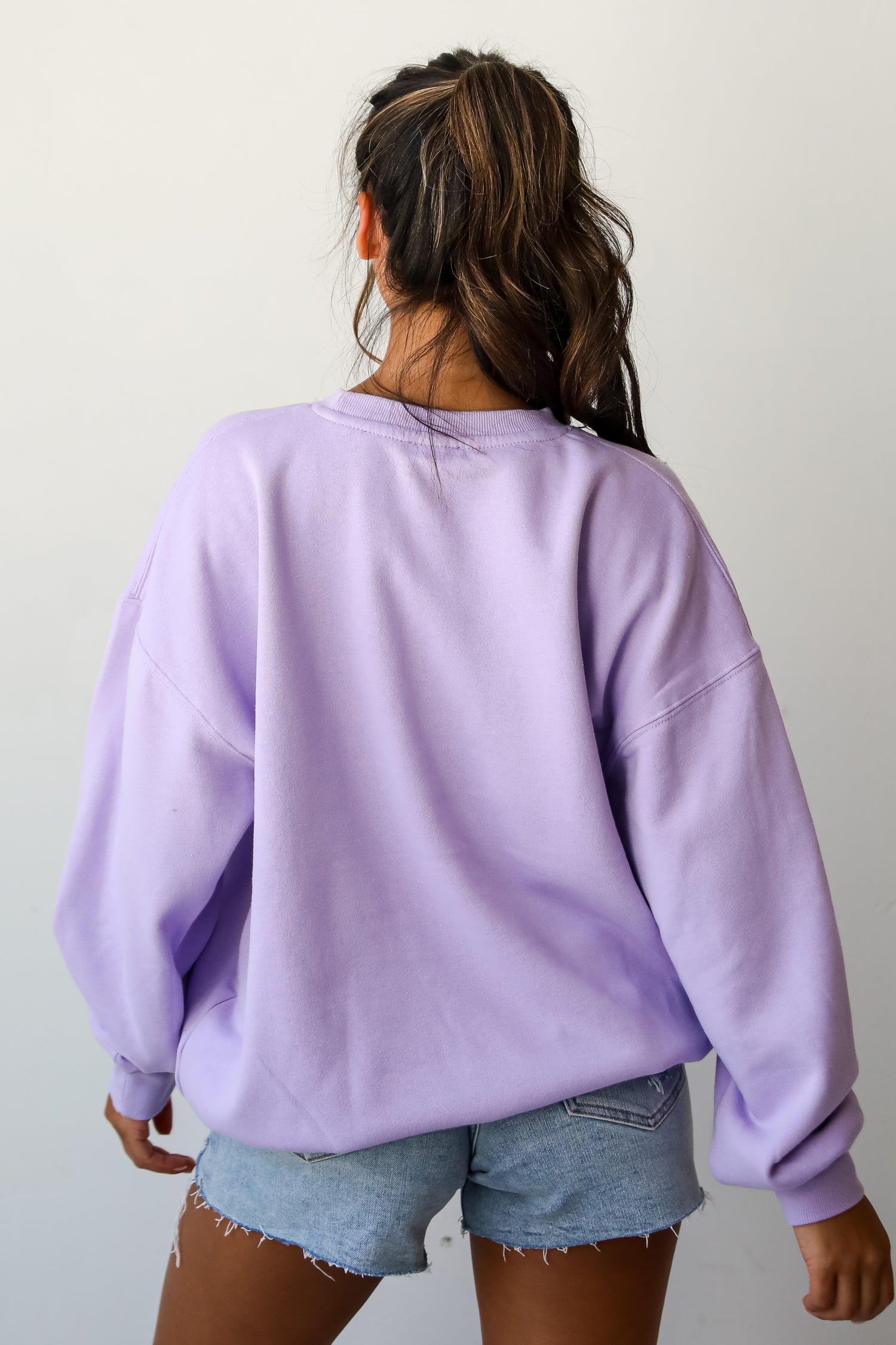 Lavender Pray Sweatshirt