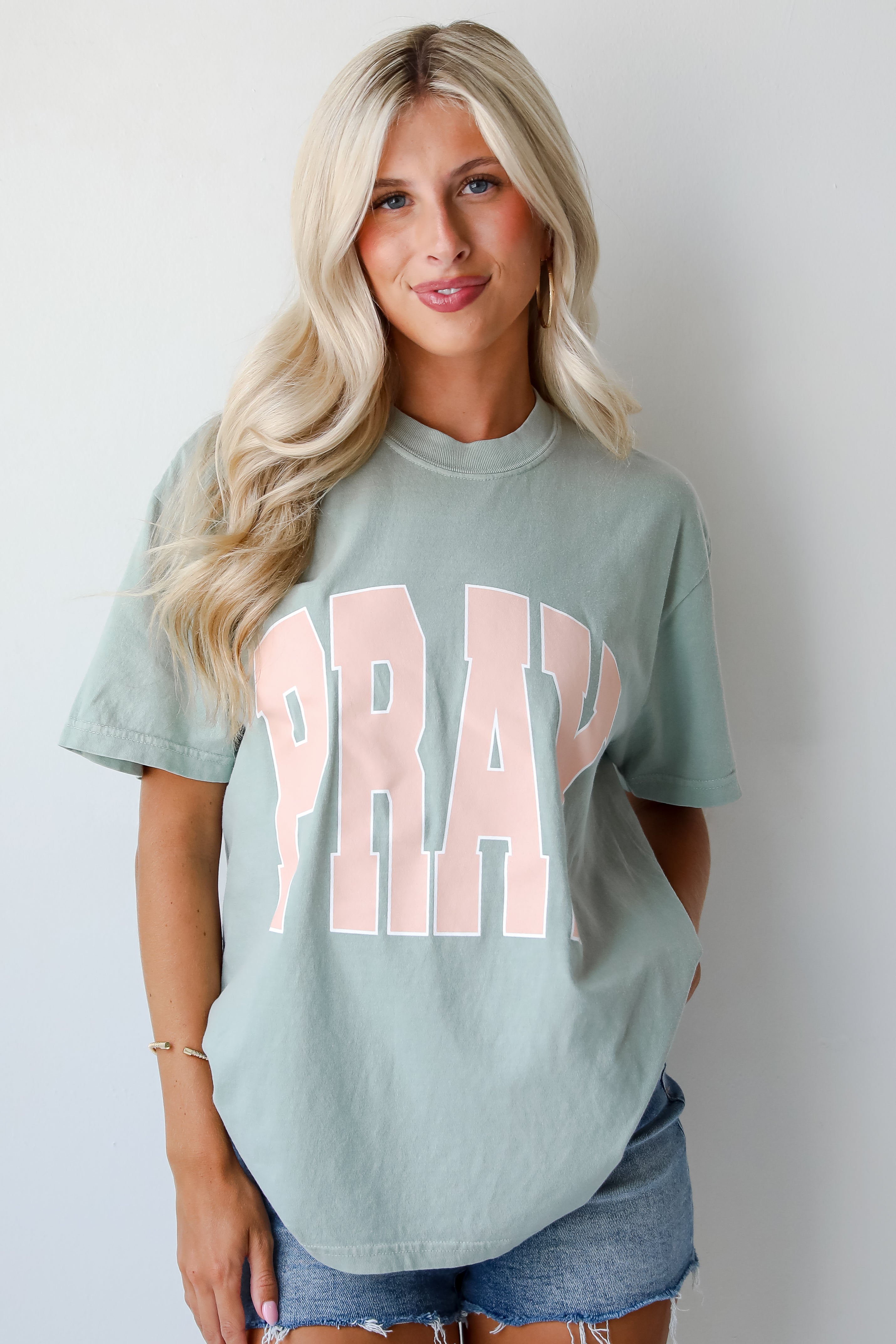 Sage Pray Tee