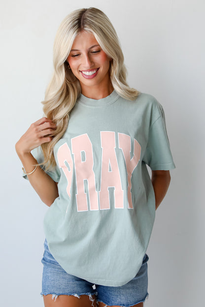 Sage Pray Tee