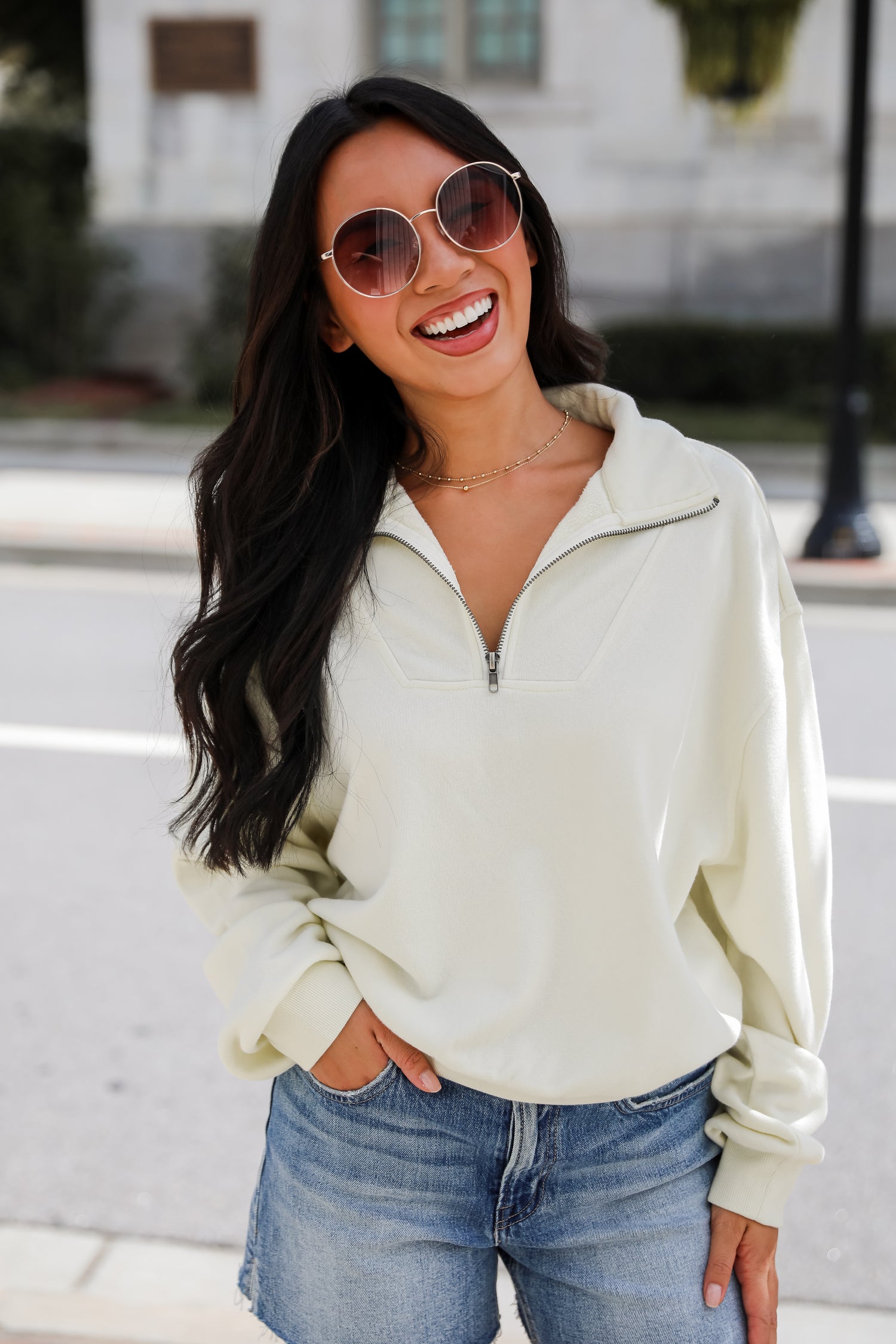 Weekend Uniform Quarter Zip Pullover