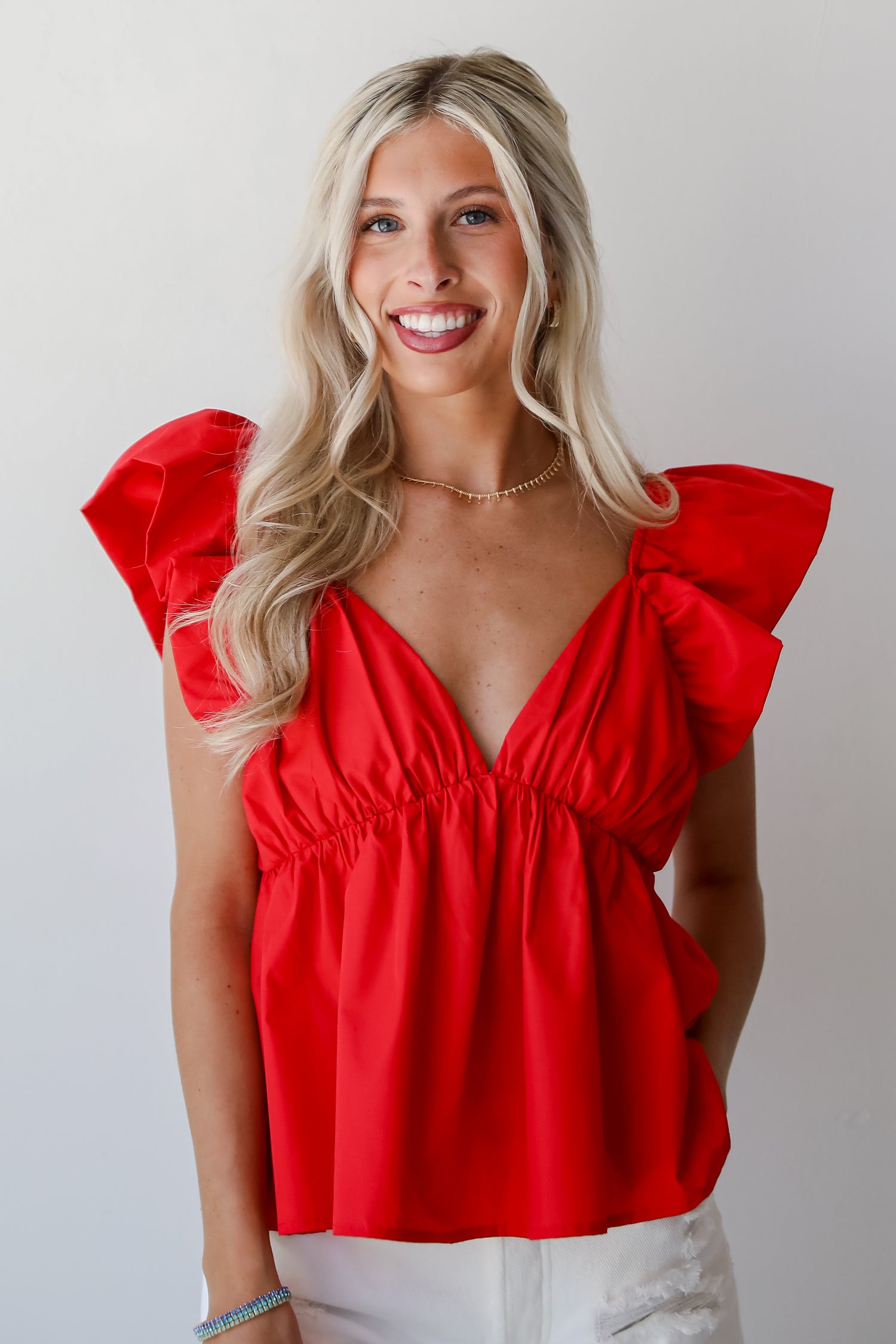 Red Blouse