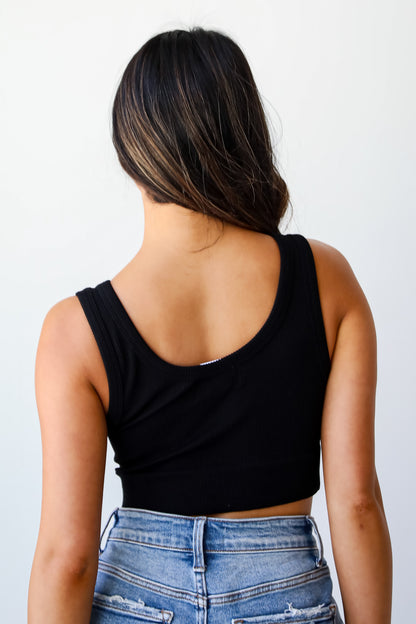 Easy On Me Seamless Cropped Tank