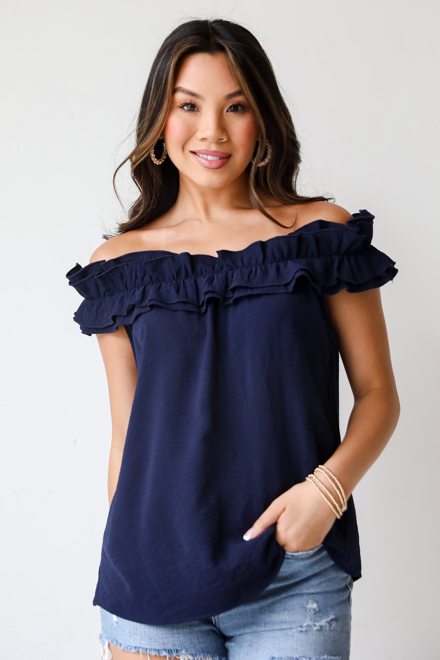 Iconic Bliss Ruffle Tank