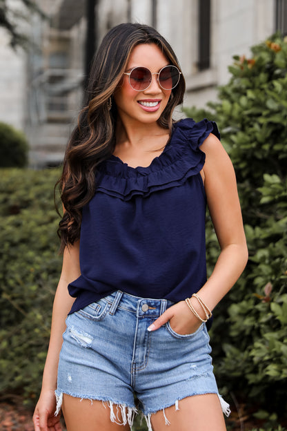 Iconic Bliss Ruffle Tank