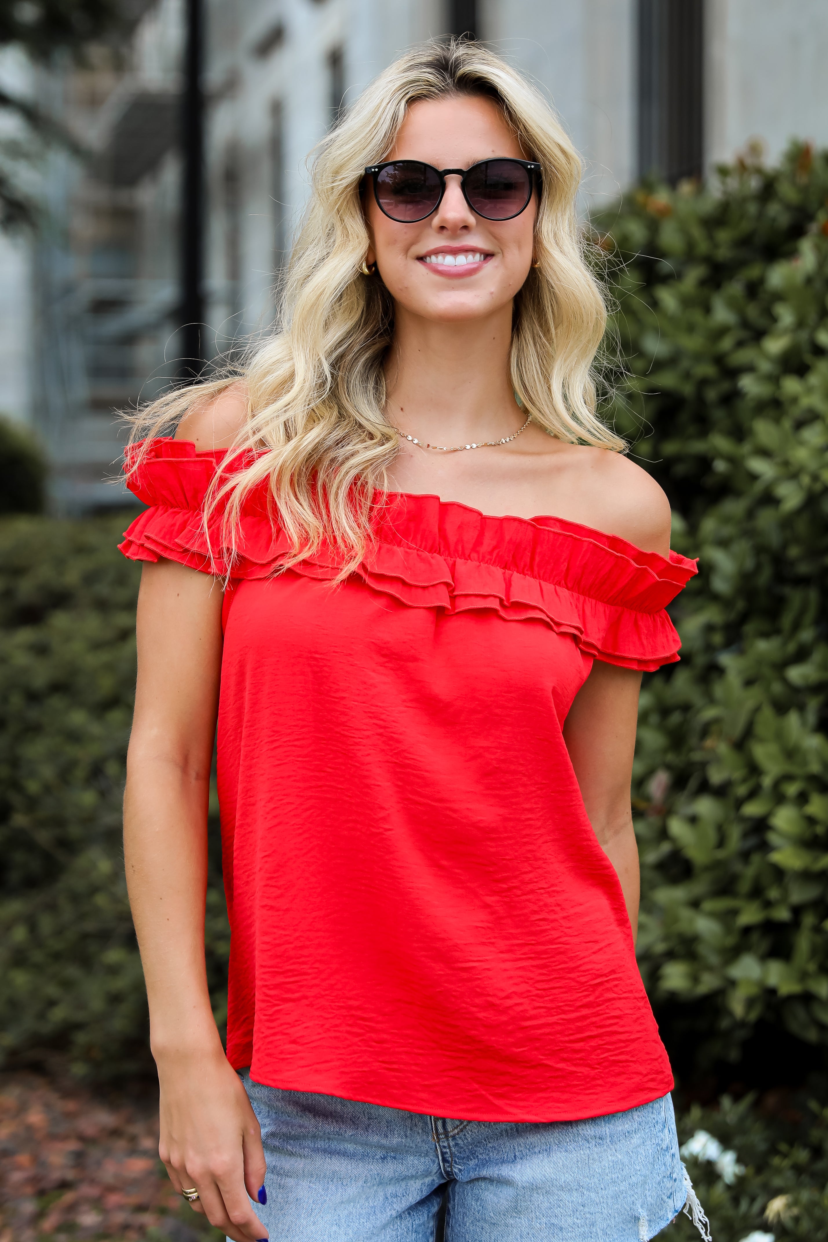 Iconic Bliss Ruffle Tank