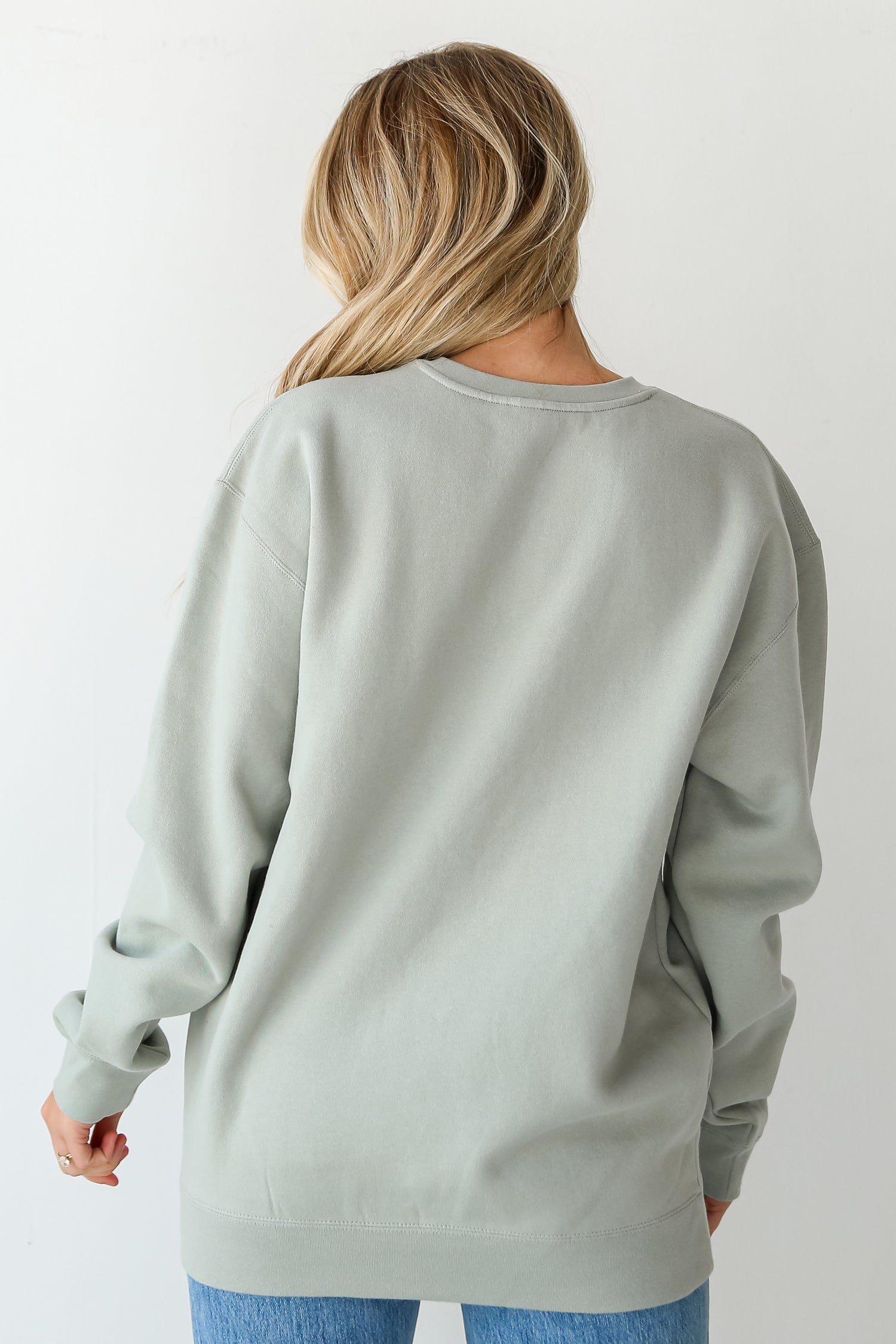 Sage Greenville South Carolina Sweatshirt back view