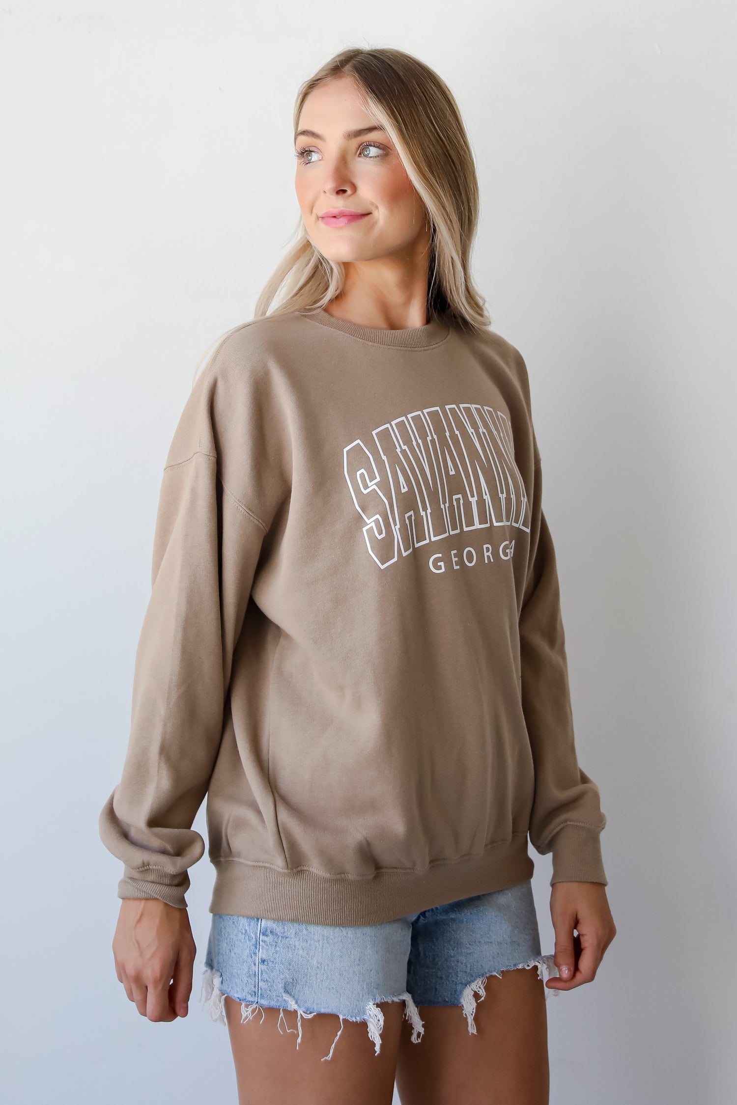 Tan Savannah Georgia Sweatshirt