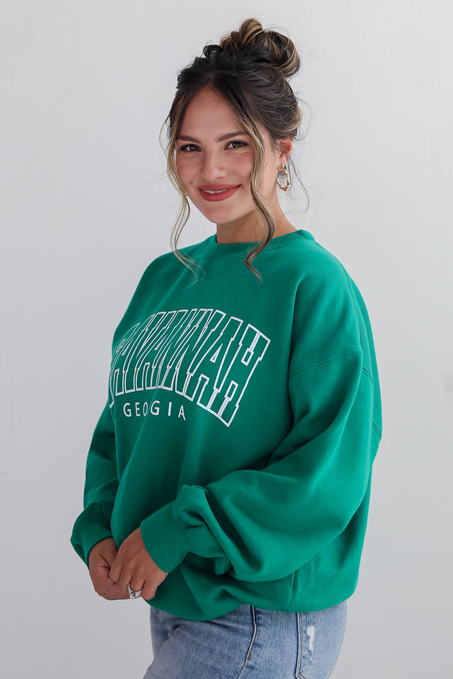 Green Savannah Georgia Sweatshirt