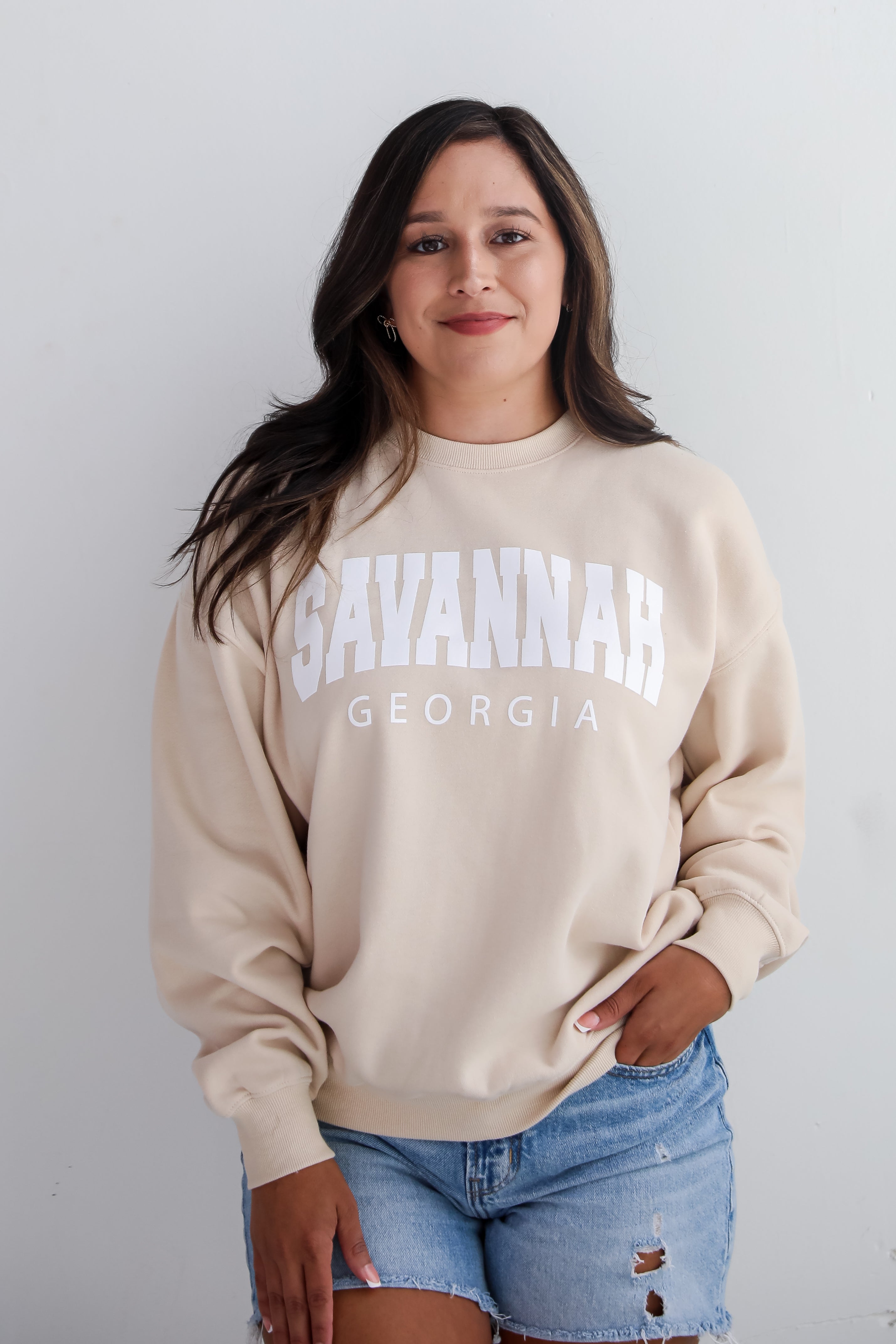 Ivory Savannah Georgia Sweatshirt