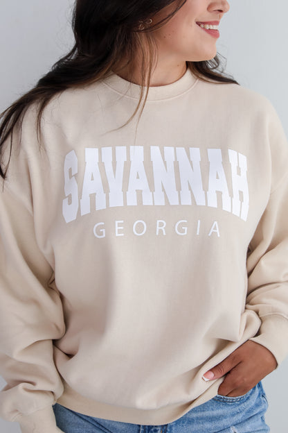 Ivory Savannah Georgia Sweatshirt