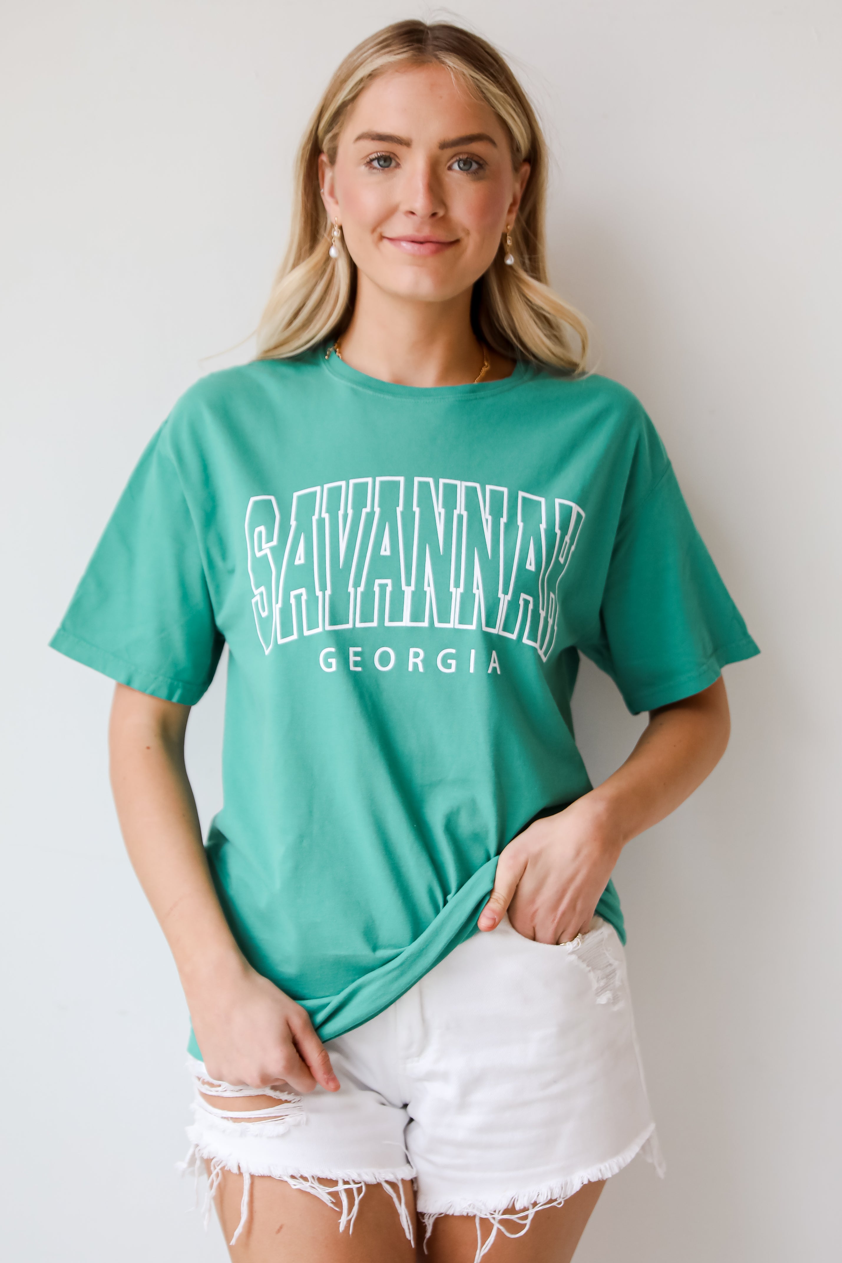 Green Savannah Georgia Tee