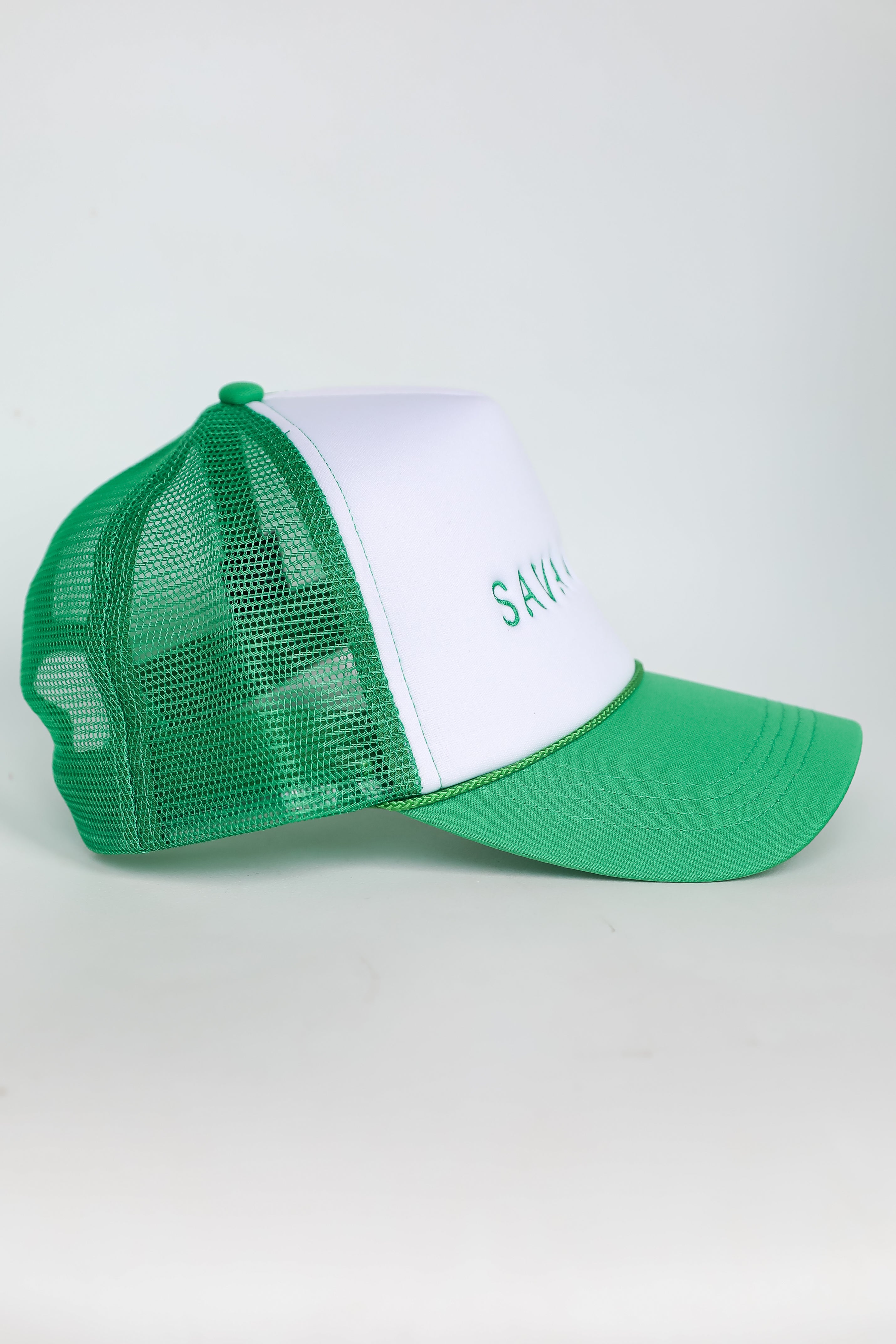 Kelly Green Savannah Trucker Hat