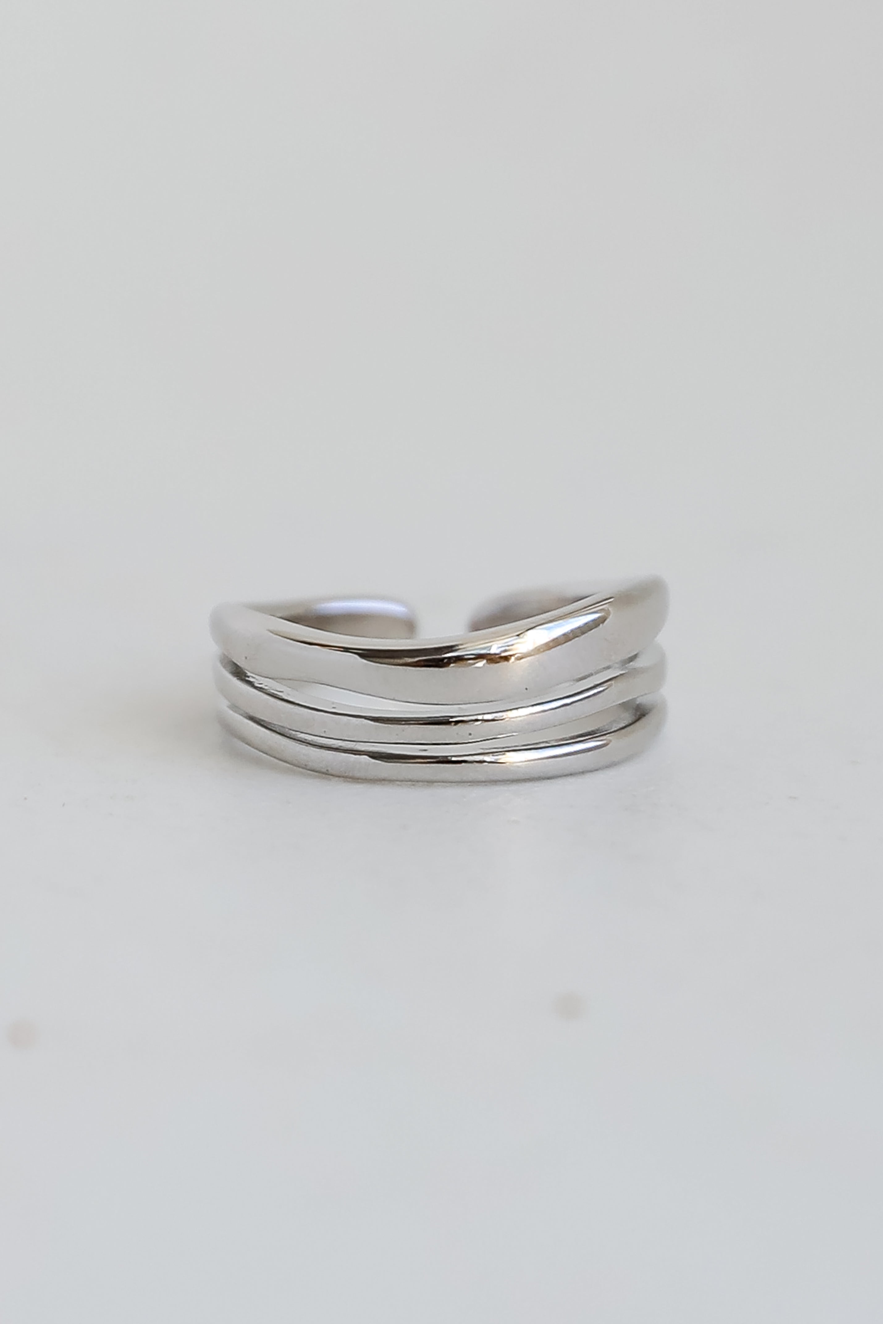 Sofia Silver Triple Ring