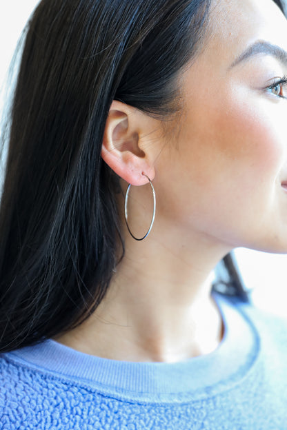 Sloane Medium Hoop Earrings