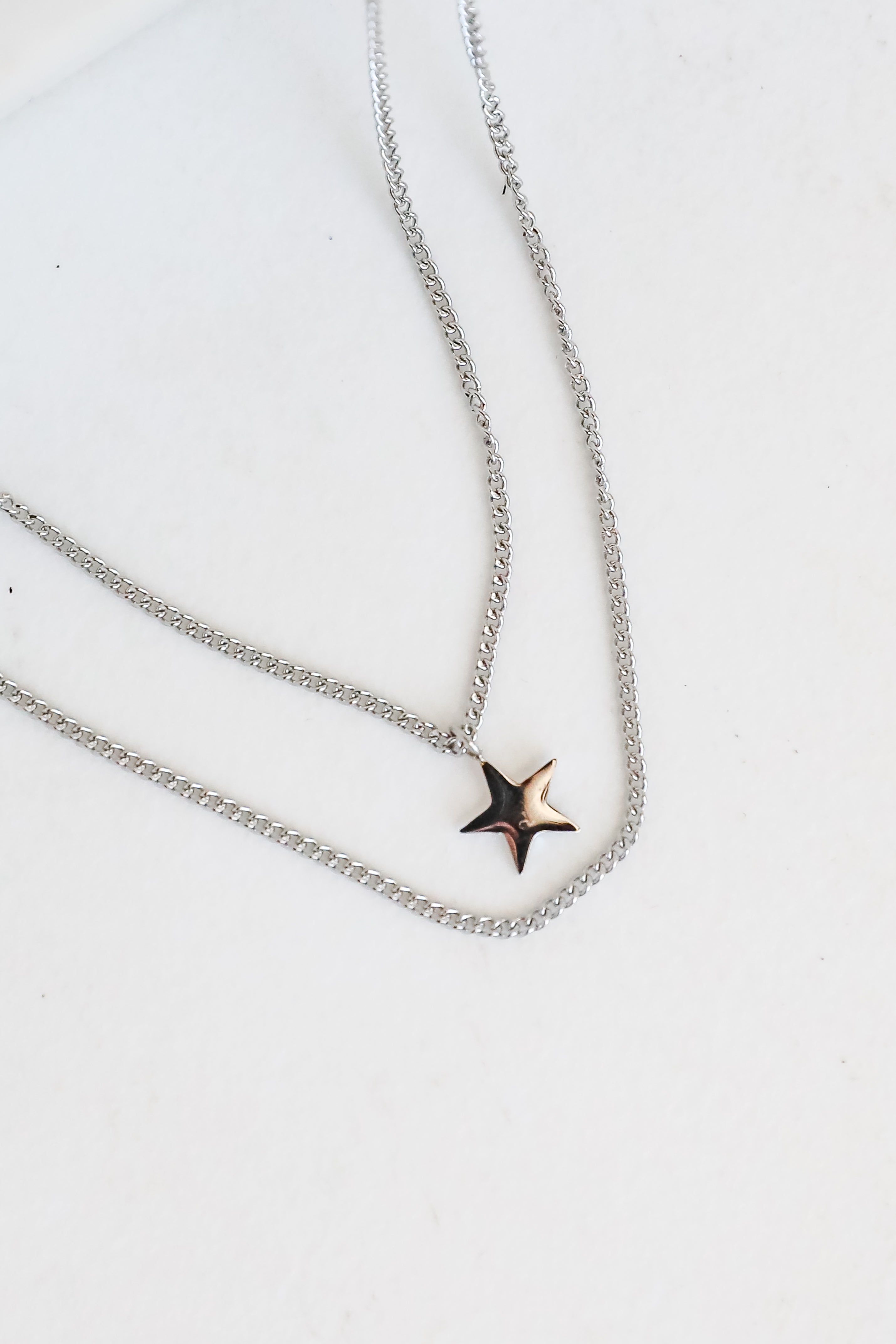 Alice Star Charm Layered Necklace