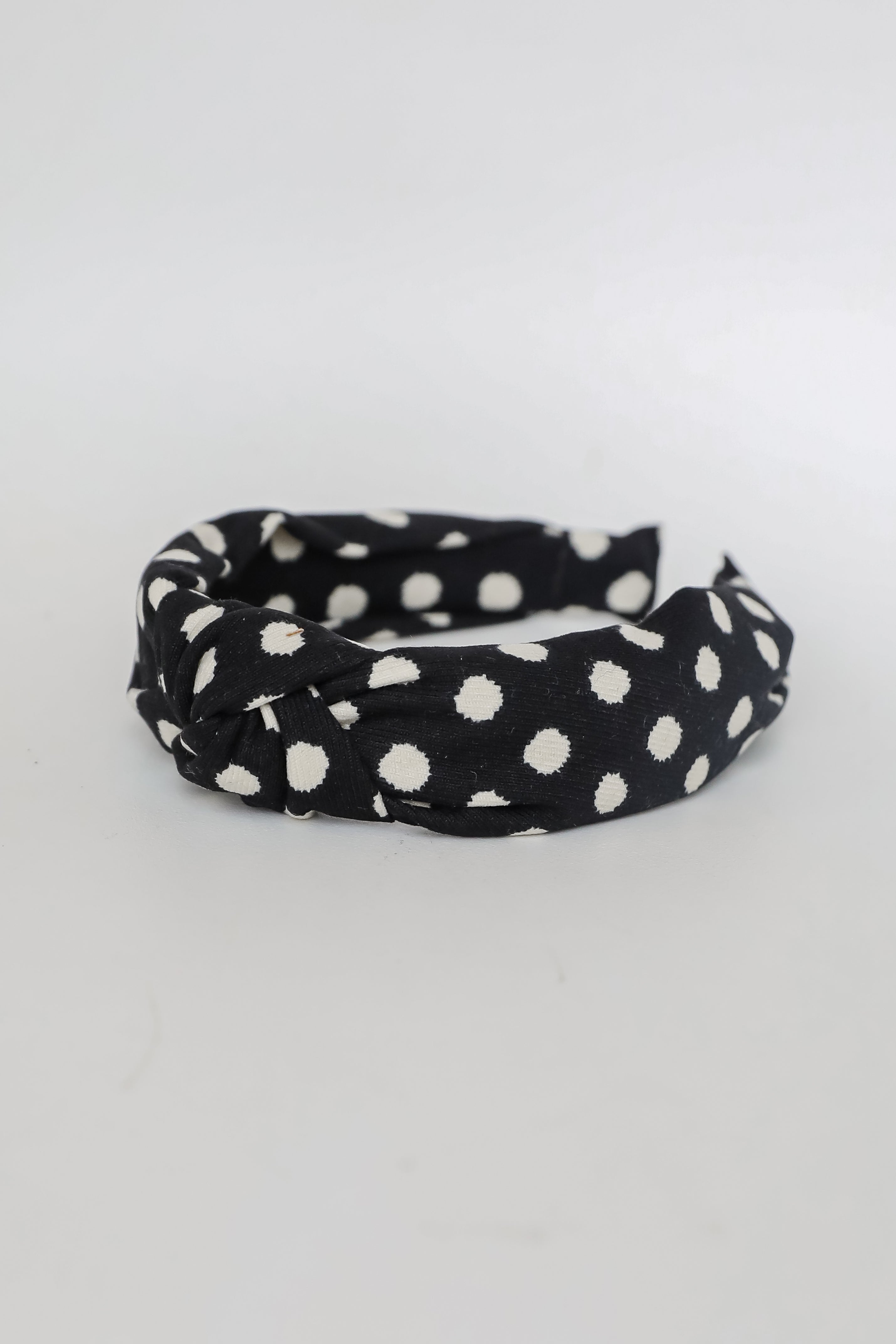 Modern Chicness Polka Dot Knotted Headband