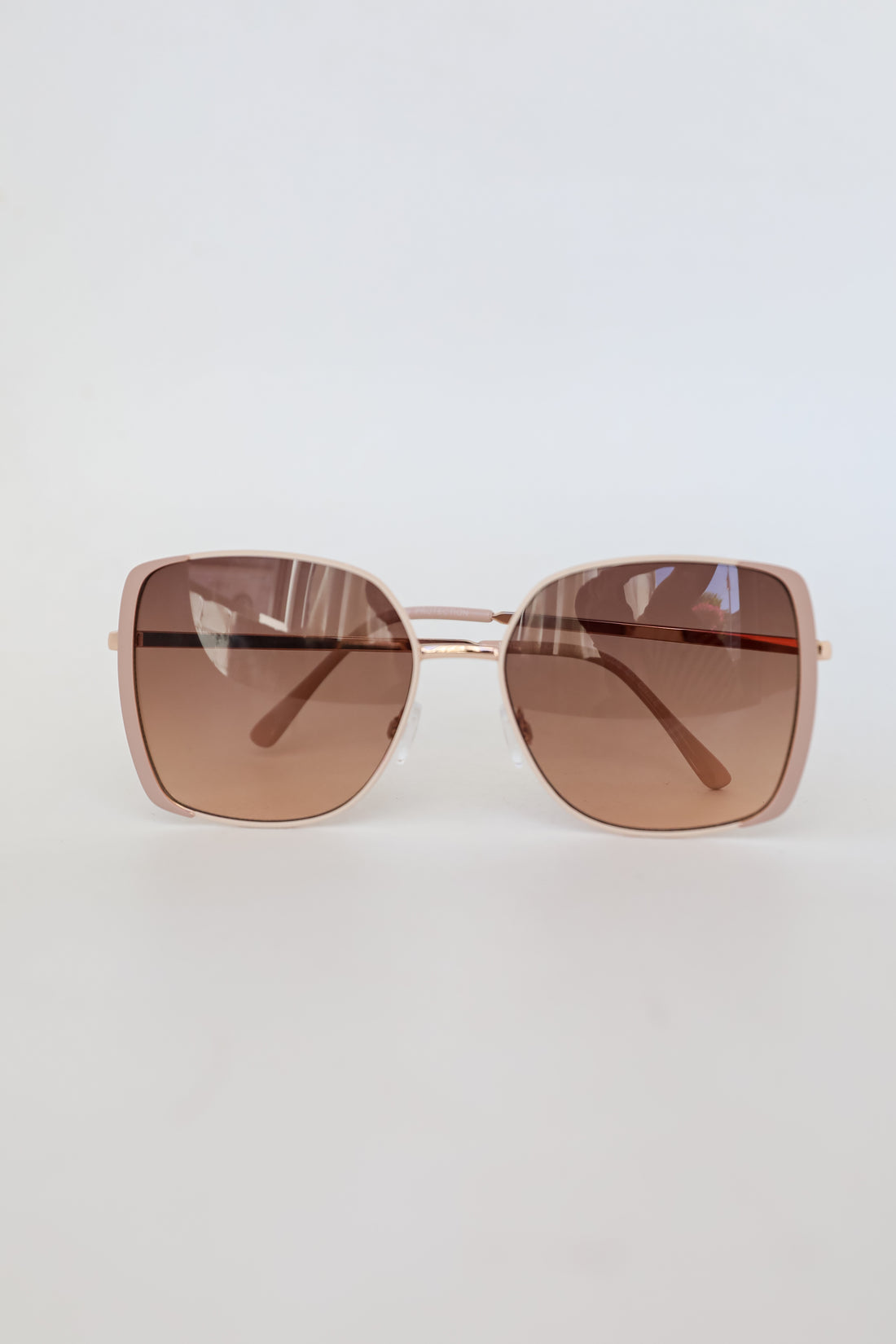 Glamorous Icon Mauve Oversized Sunglasses