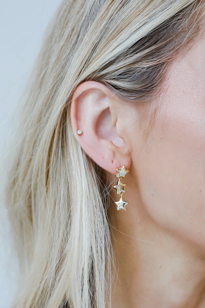 star earrings