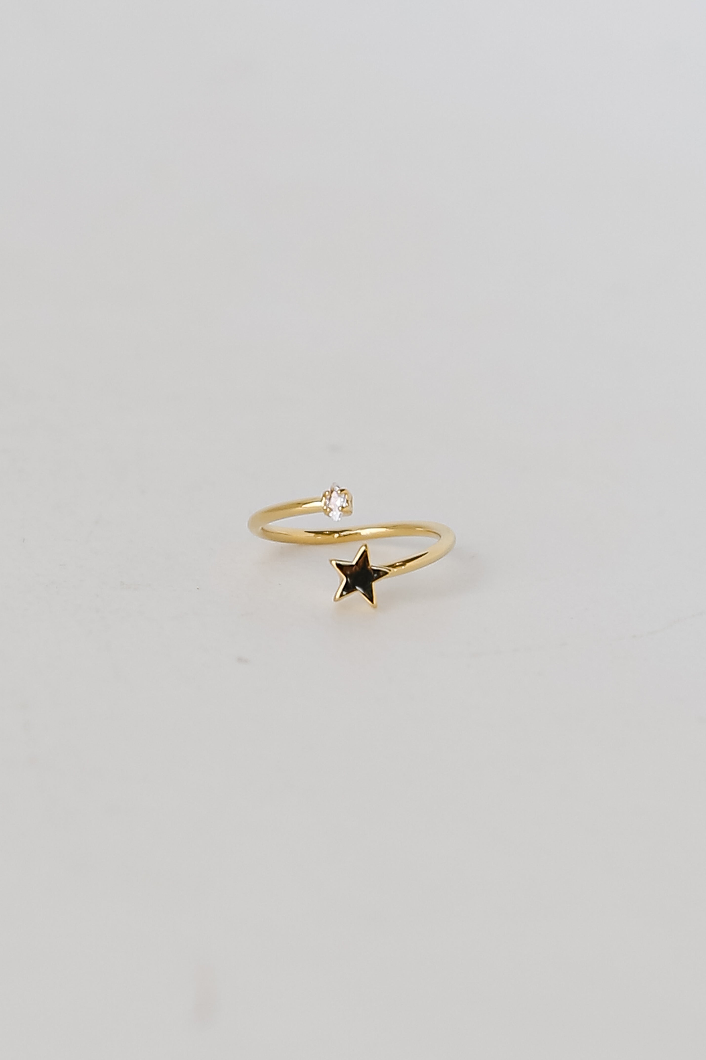 Rhinestone Star Rings