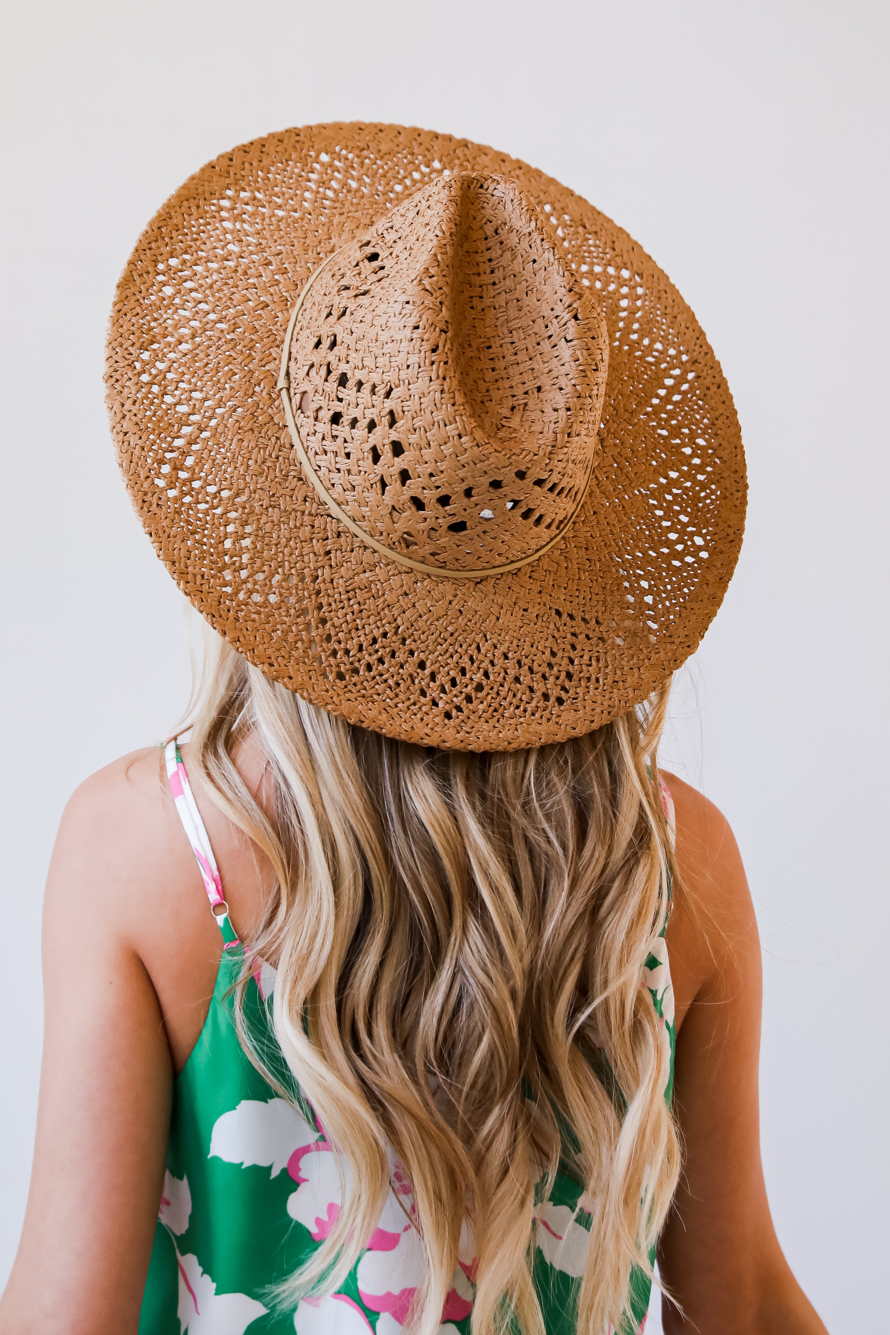 Straw Wide Brim Hat for women