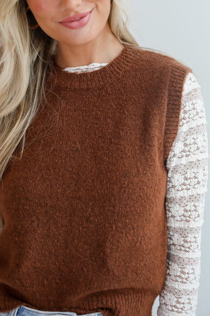 Playfully Sophisticated Sweater Top