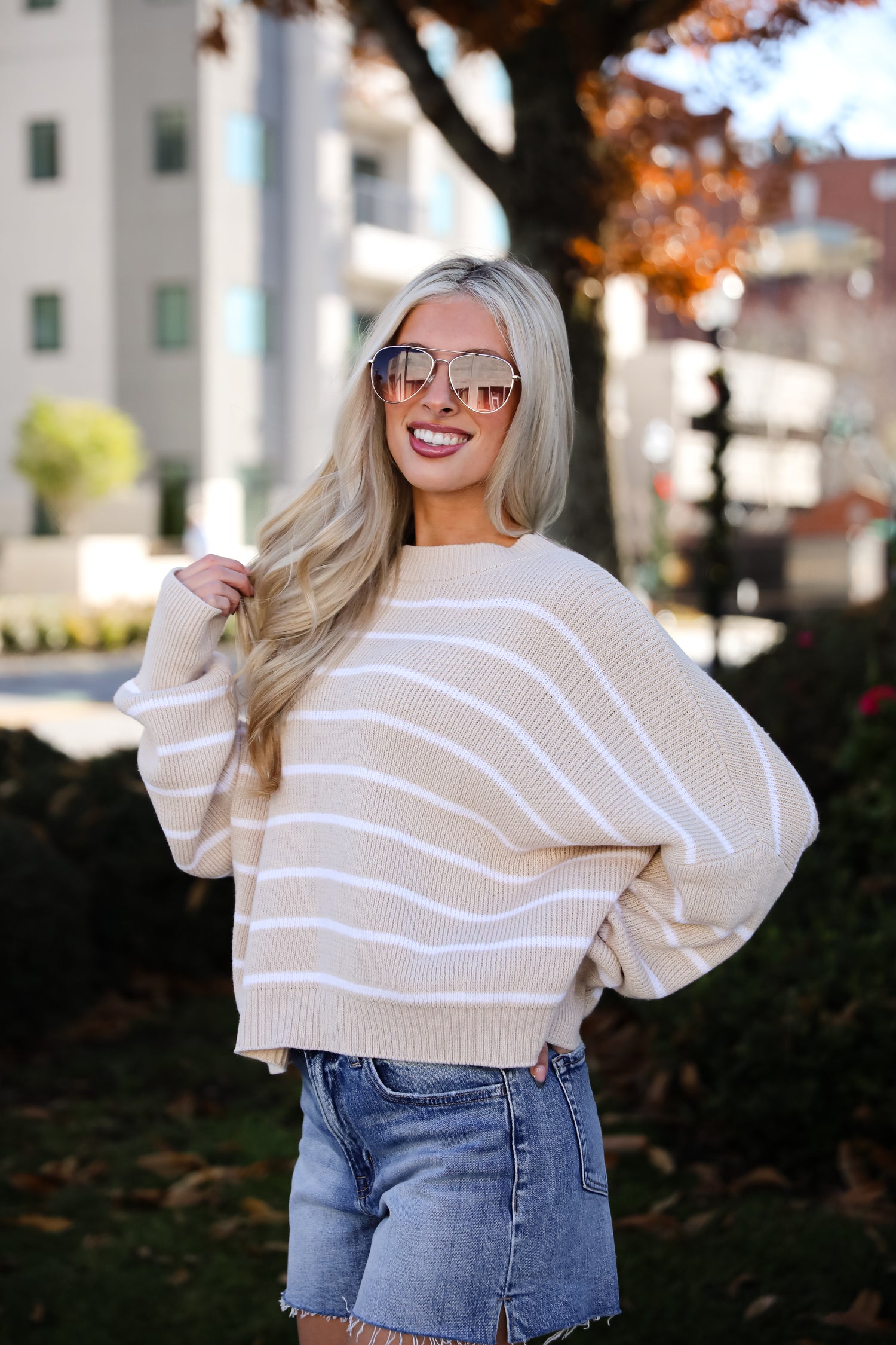 Sweetest Comfort Striped Sweater