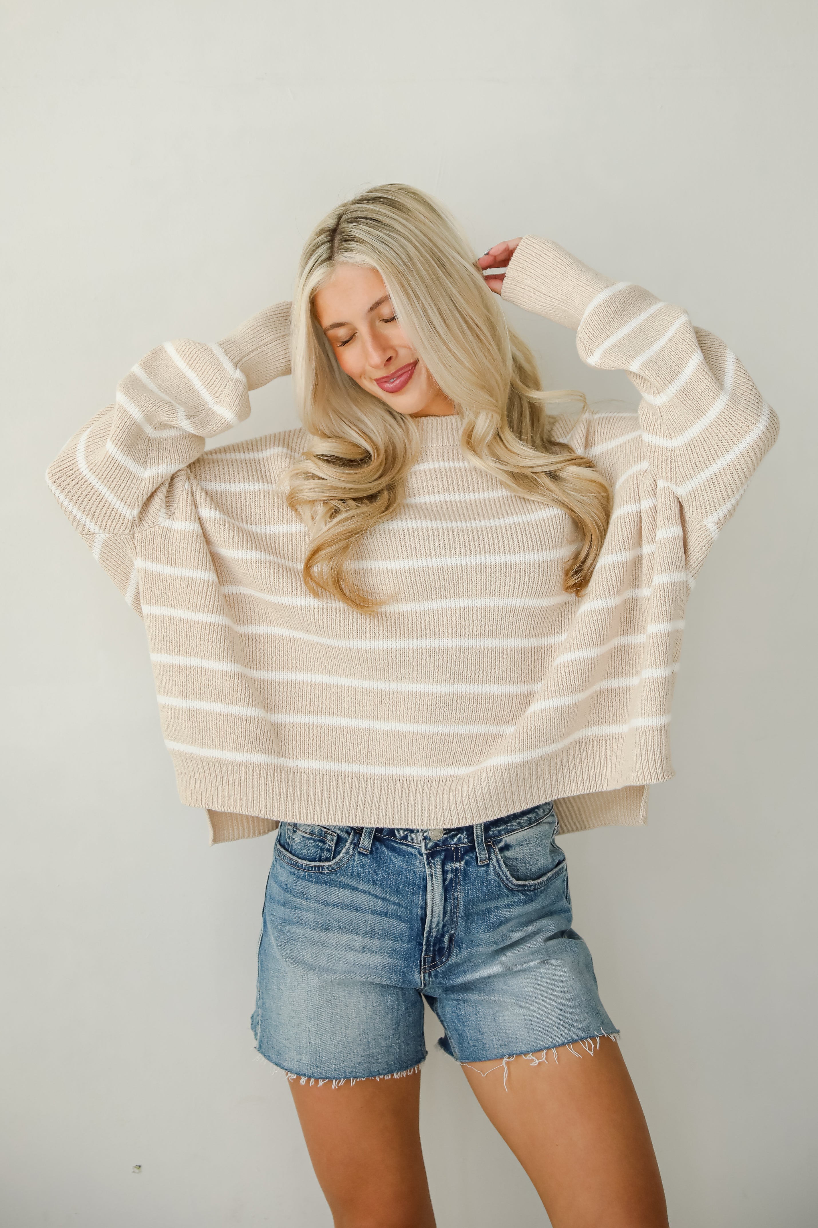 Sweetest Comfort Striped Sweater