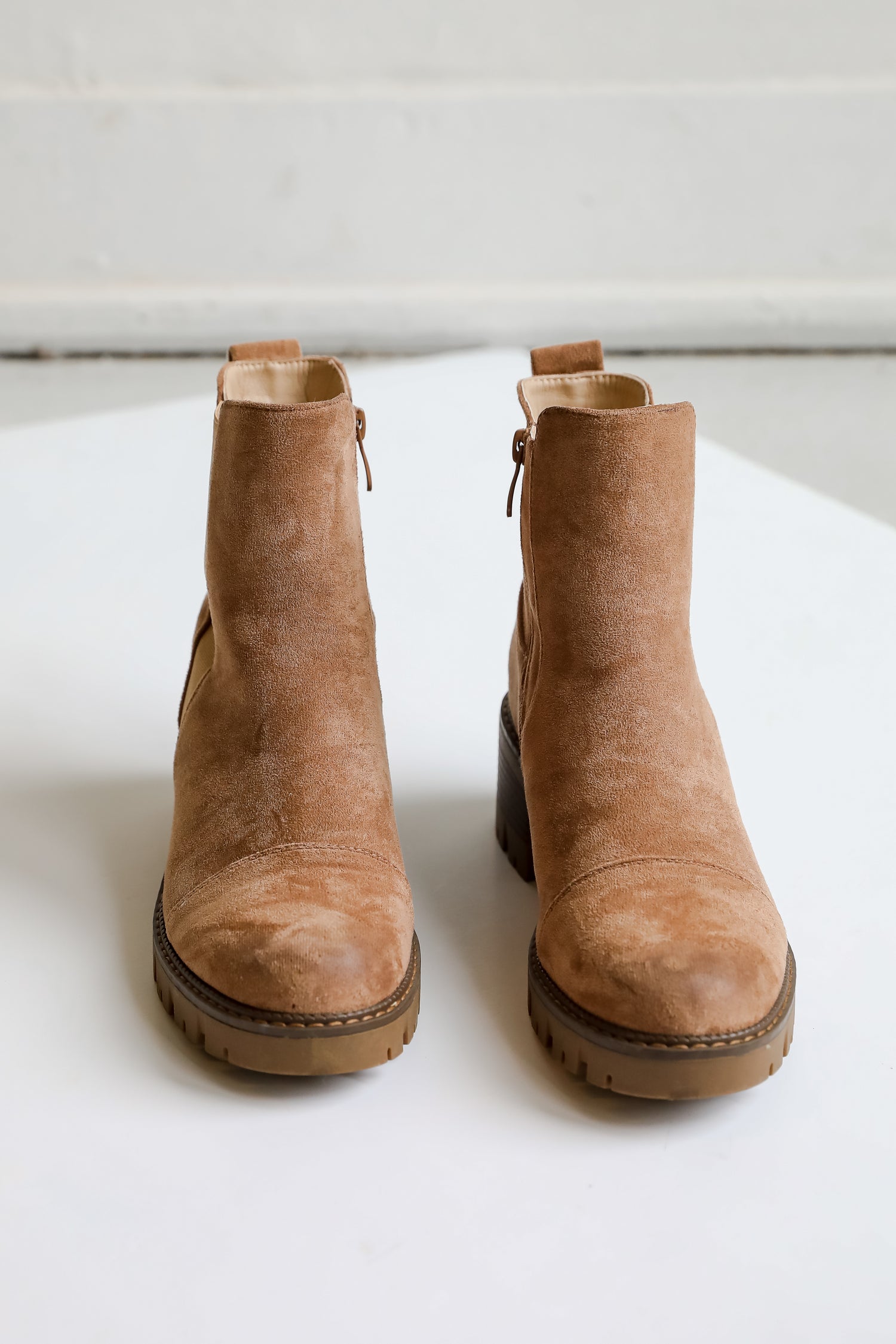 March On Taupe Booties