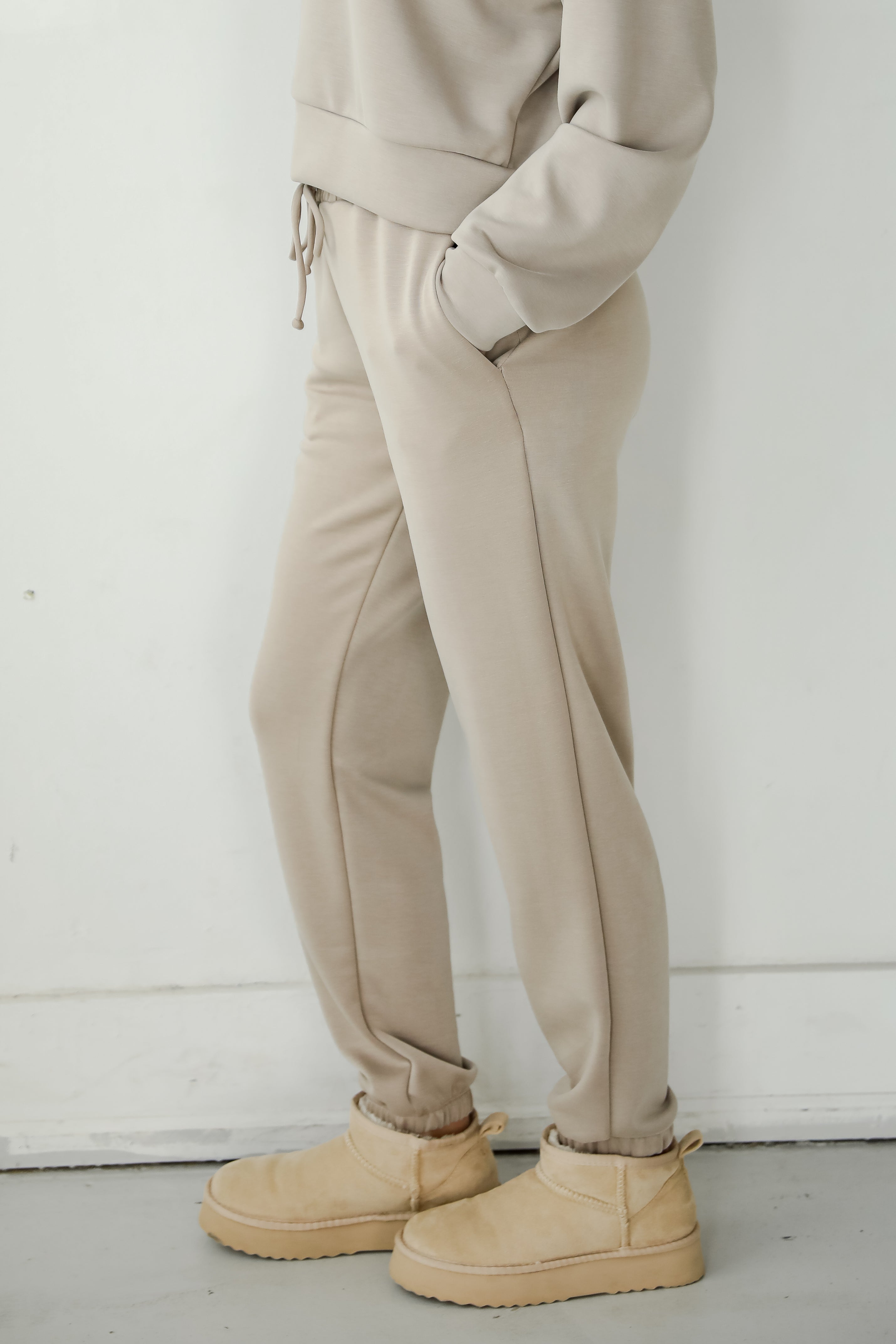 Ultra Air Soft Taupe Joggers