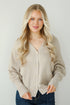 Timeless Energy Soft Knit Button Front Top