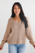 Season Status Taupe Sweater