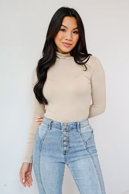 Kennedy Everyday Mock Neck Bodysuit