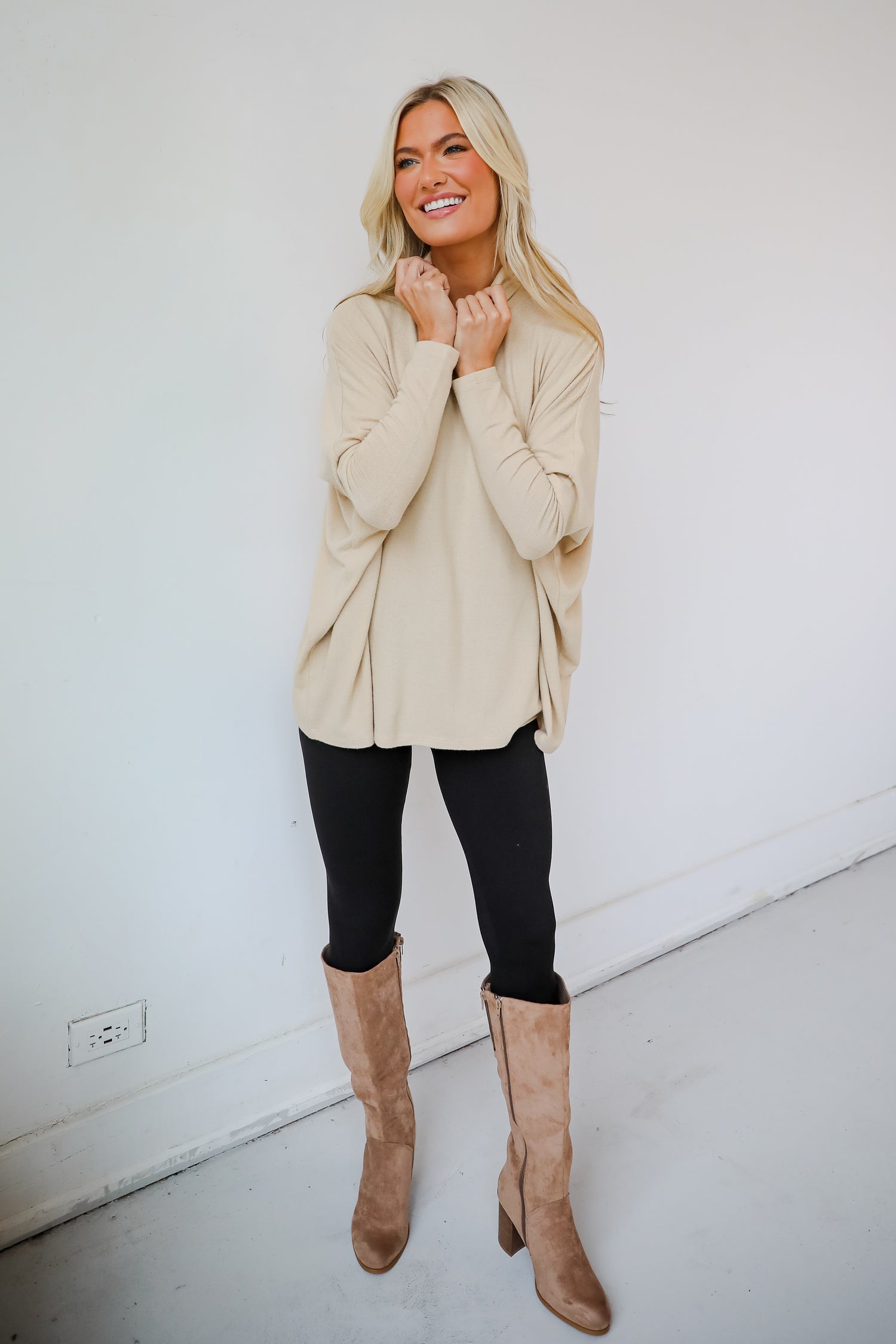 Avery Oversized Knit Top