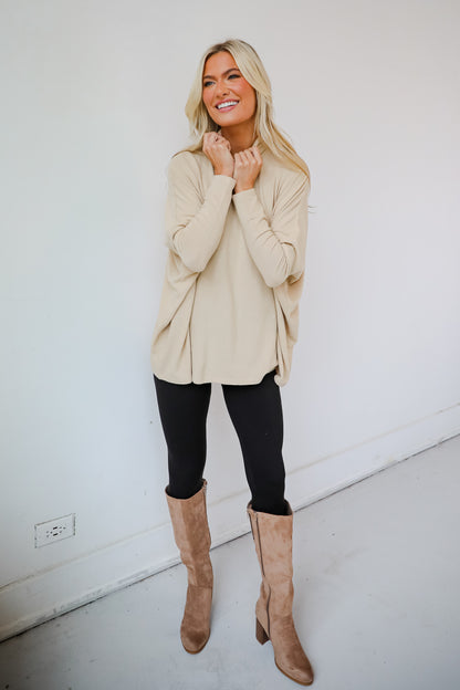 Avery Oversized Knit Top