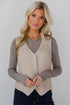 Composed Approach Taupe Sweater Vest