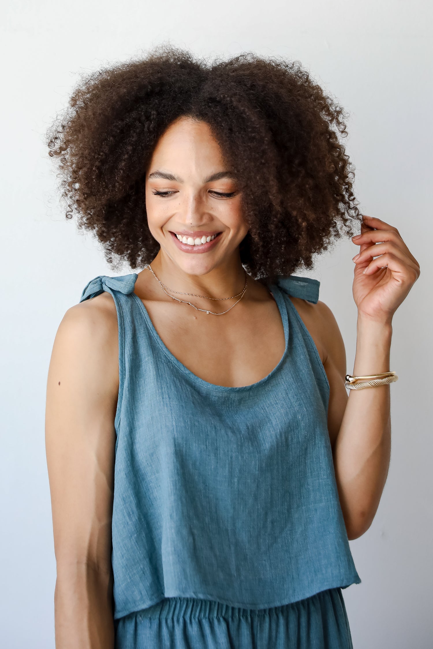 womens Teal Tank