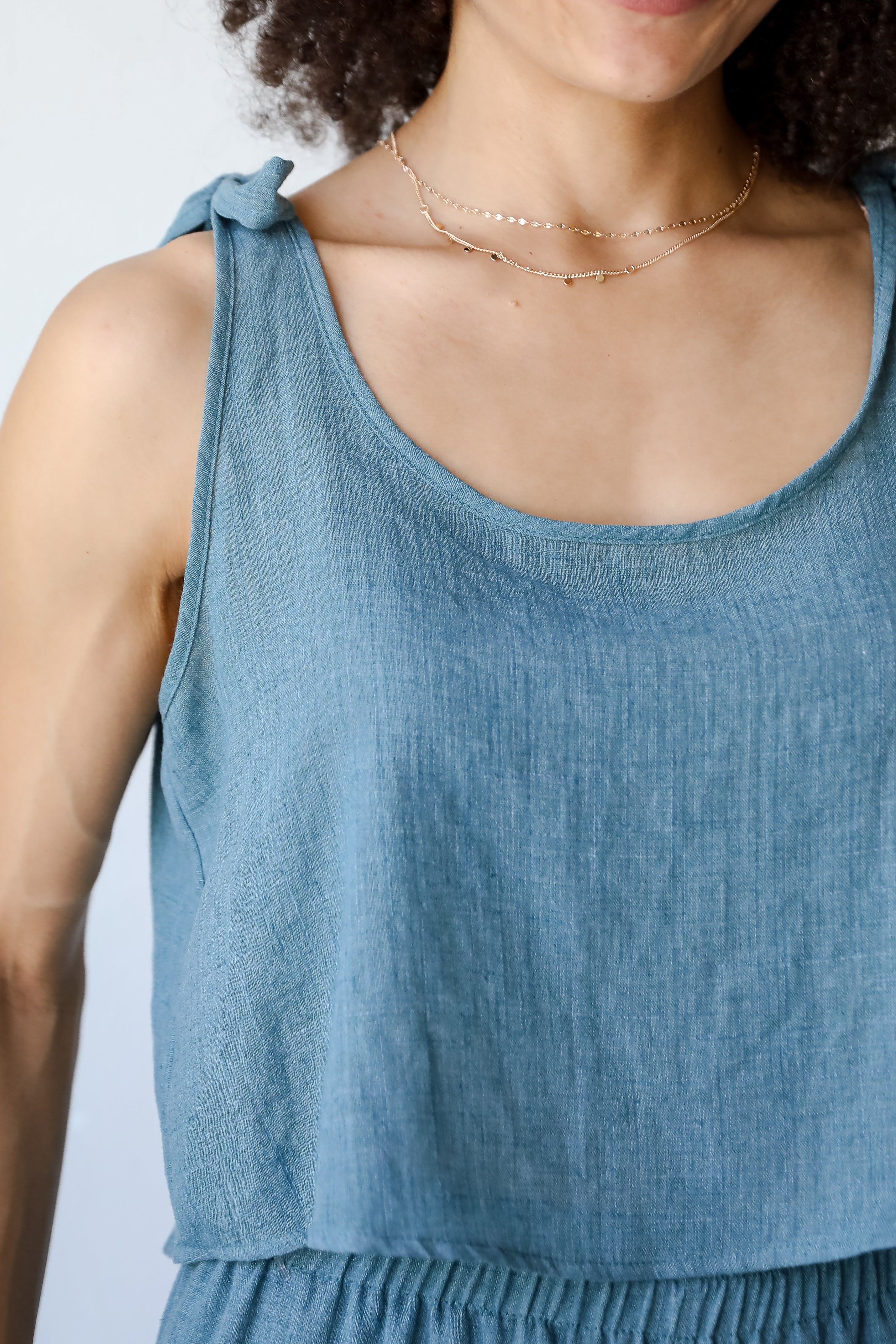 womens Teal Tank