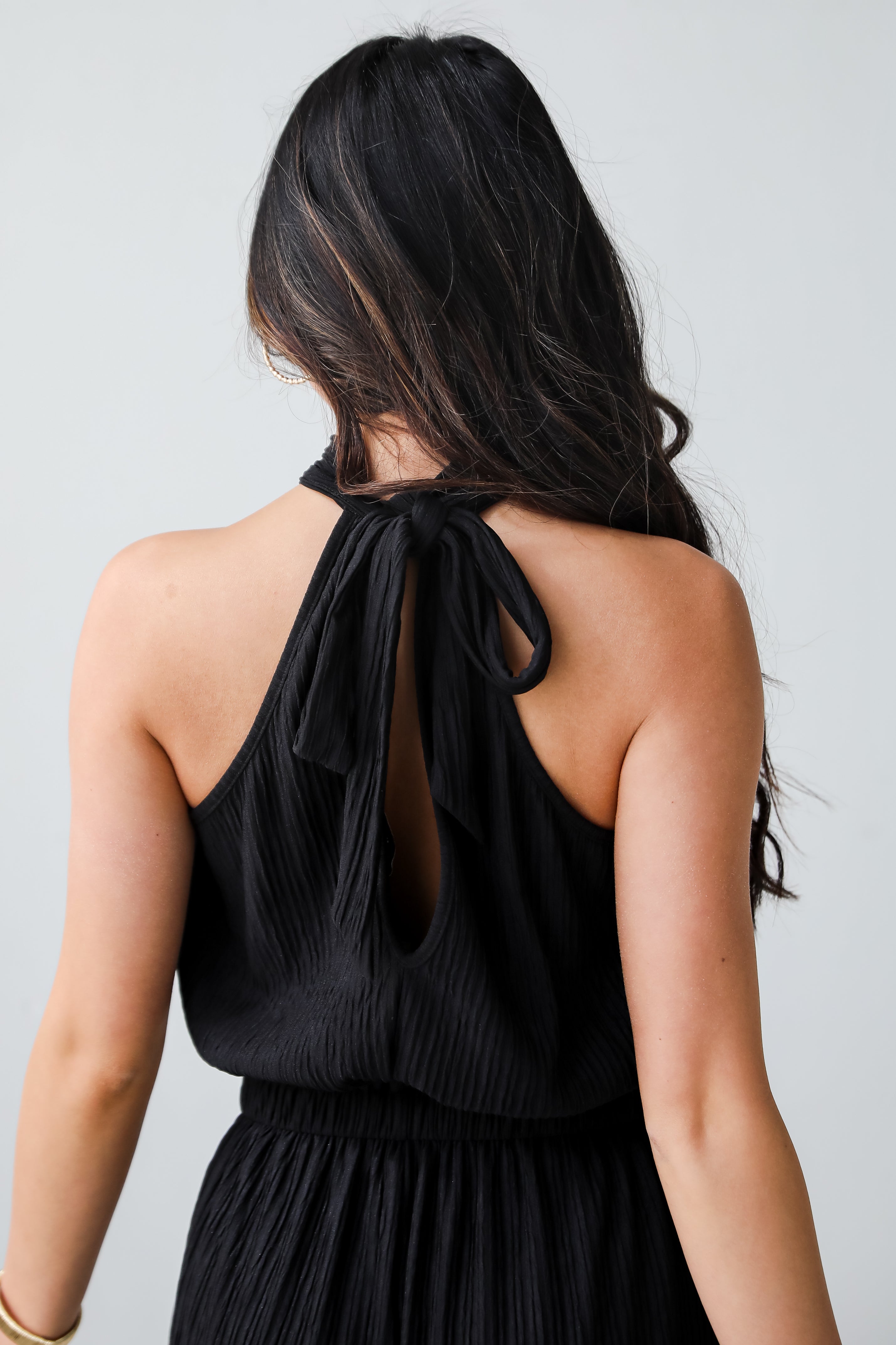 casual black romper