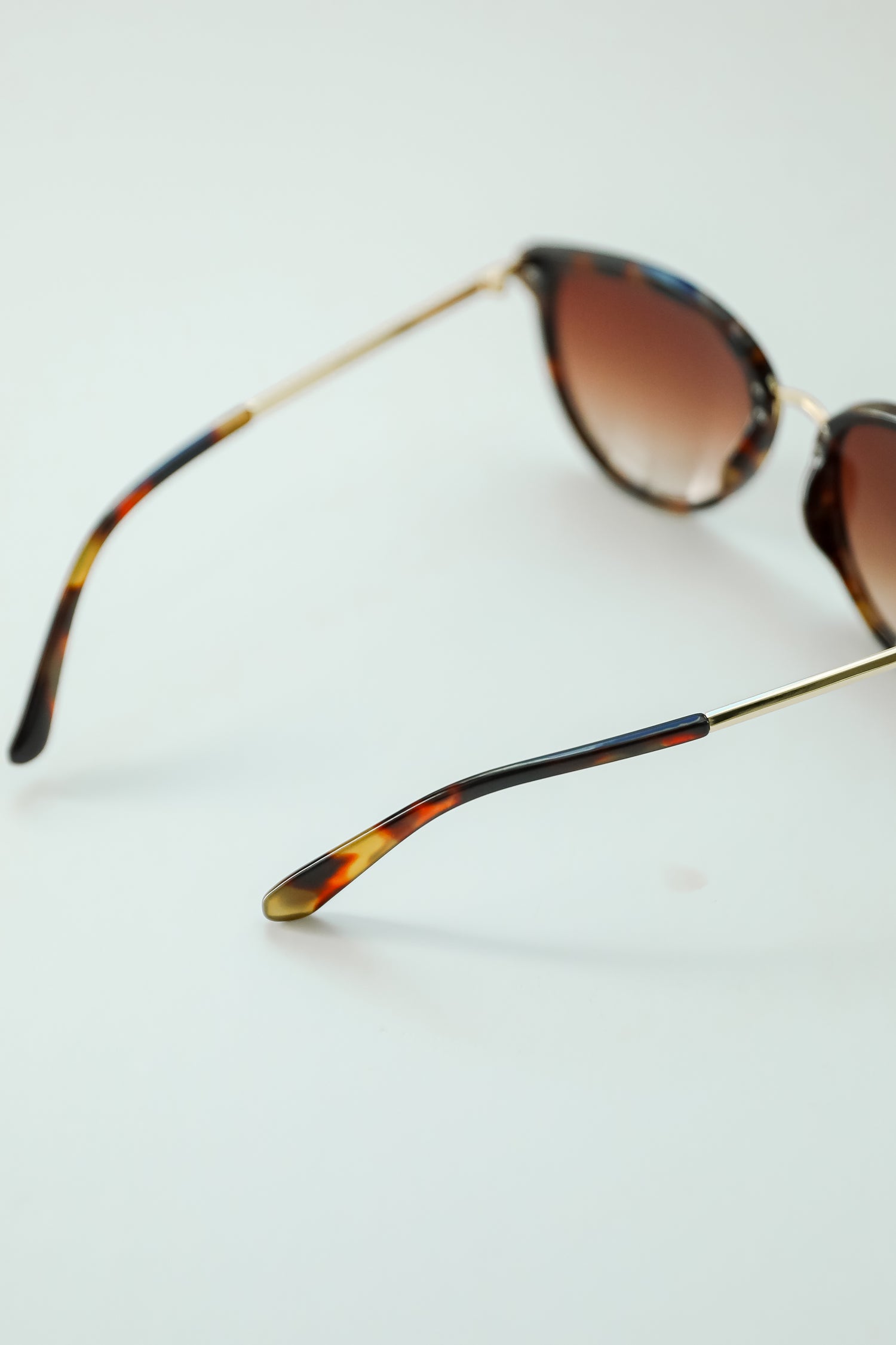 Chic Possibilities Tortoise Round Sunglasses