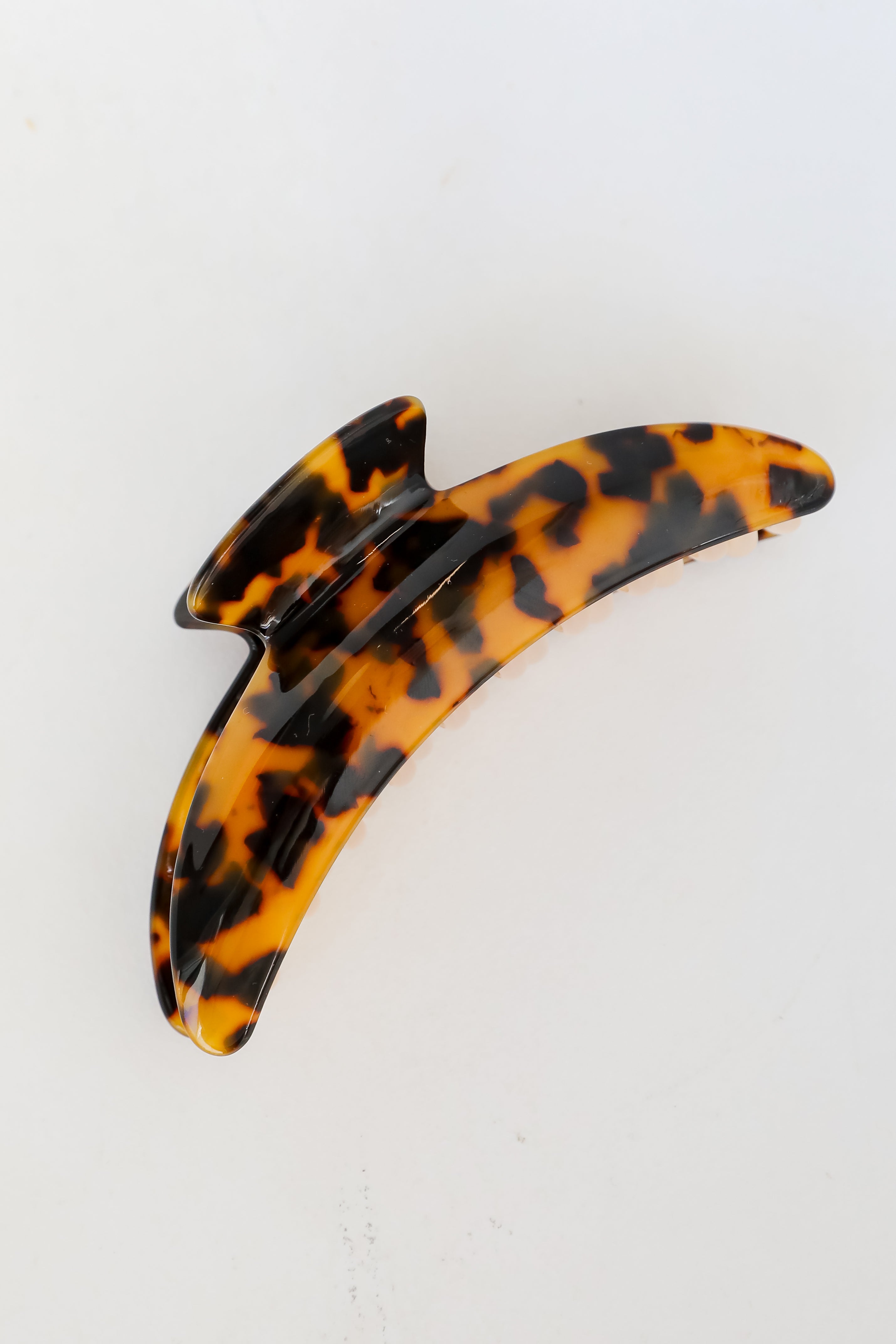 Luxe Accent Tortoise Acrylic Claw Hair Clip