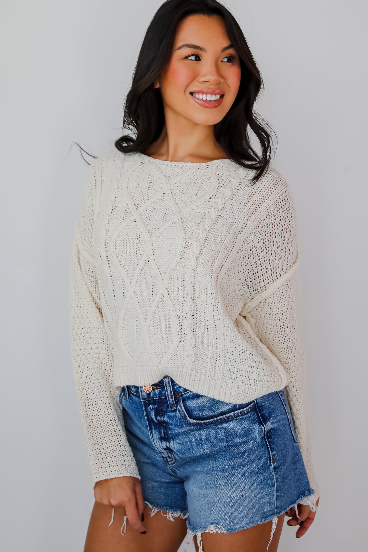 Exceptional Coziness Cable Knit Sweater