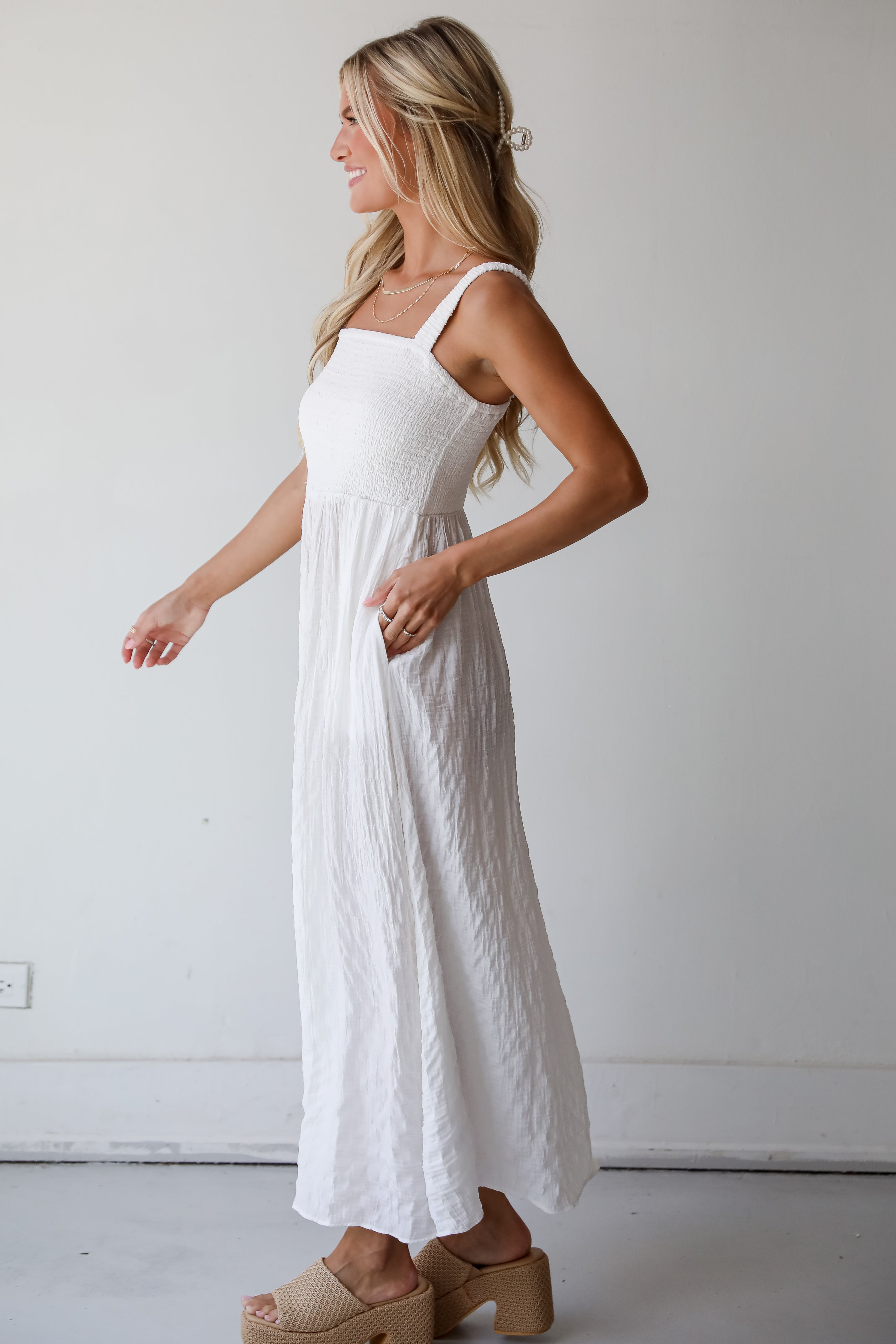 White Maxi Dress