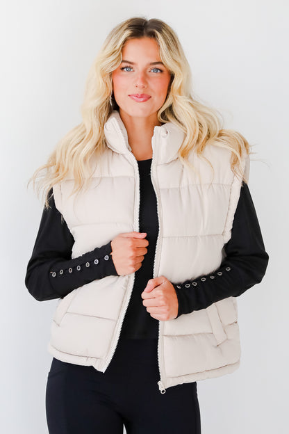 On Cloud Nine Puffer Vest